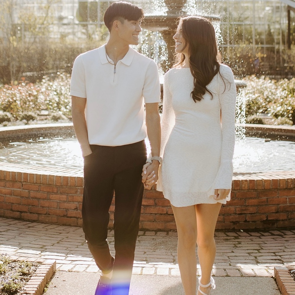 Hello Molly White Backless Dress